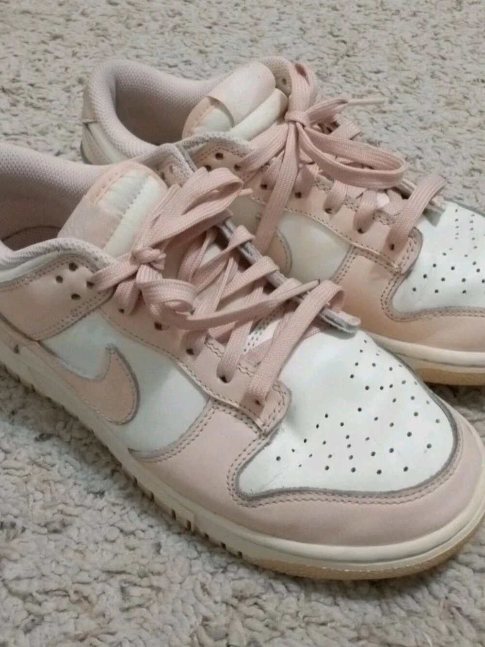 Nike Dunk Low Orange Pearl 2021 Pink Wmns Women’s Size 8 Sneakers DD1503-102